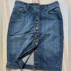 Denim skirt sz 6 Boden